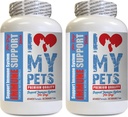 I LOVE MY PETS LLC Dog Imunitation Supplements - Psí imunitní podpora - Booster - Zdravé PET - Doplněk - Psí srdce Zdraví - 120 léčby (2 láhve)