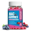 NAC Gummies 800mg, N-acetyl cysteine dodatek, NAC dodatek pro imunitní systém a antioxidant, non-GMO, gluten zdarma, Vegan - 60 Counts
