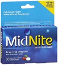 MidNite Sleep Health for Occasional Sleepless, 30 Chewable Cherry Tablets (Balení po 3)