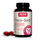 Jarrow Vibras ® Toco- Sorb Kardiovaskulární zdraví a mozková funkce podpora, vysoká absorpční vzorec, Tocotrienol- Tocopherol komplex a vitamin E, 60 Softgels, 30 denní dodávka