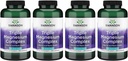 Swanson Triple Magnesium Complex - Minerální doplněk - Přírodní podpora - Vyznačuje Citrát, Oxide & Aspartát - (300 kapslí, 400mg každý, 4 balení)