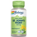 SOLARAY St Johns Wort 325 mg All Avial - Zdravotní a náladová podpora - 60denní záruka vrácení peněz - Non- GMO, Vegan, Laboratoř ověřená (100 CT)