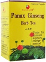 Zdraví King Panax Ginseng Herb Tea, Teabags, 20- Count Box (balení po 4)