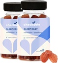 Checkable ® Melatonin Gummy - 120 Počet - Melatonin, Passiflora, a Vitamin B6 - Gluten Fee, Vegan, a non-GMO