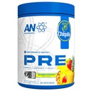 AN Performance Pre- Workout Příplatek pro muže a ženy 124; Energy Drink Mix s 300mg kofeinu + Beta Alanine + Citrulline 124; Third- Party Testováno 124; Jahodový ananas 124; 30 Servings