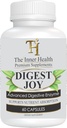 Digest Joy - Advanced Enzyme Blend for Optimal Digestion Support - Amylase, Lipase, Bromelain, Protesis, Lactase & Other Enzymes (60 Rostlinných Caps)