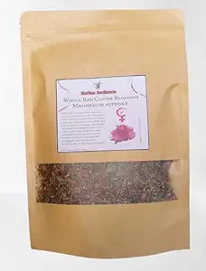 Původní Radiance Bylinný dodatek - Red Clover Blossoms, 1 oz, Menopauza Support, Plant- based, Powder, Single Bottle, Hot Flashs, Kardiovaskulární a kostní zdraví