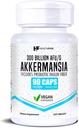 Zdravotní péče Akkermansia Muciniphila Probiotická 124; 300 miliard AFU 124; 90 Vegan Kapsle 124; Inulin Prebiotic pro Gut Health & Digestive Support 124; Non- GMO, gluten- Free Capsle 124; Made in USA