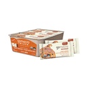 GoMacro MacroBar Organic Vegan Protein Bars - Double Chocolate + arašídové máslo Chips (2.3 Ounce Bary, 12 Počet)