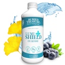 Poklad pohřben LumiShield Plus - Peprmint Flavor 16 oz. Podpora zdraví očí v tekutém dodatku