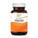 Real- Zymes ™ VEGAN Digestivní Enzymy Dodatek s Probiotika pro lepší stravovací - Přírodní podpora pro úlevu od nafouknutí, plyn, pánev, průjem, zácpa, IBS, atd. - 90 Caps