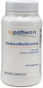 SelenoMethionin 100 Kapsle obsahuje 200 mikrogramů biologicky dostupného selenu na tobolku.