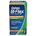 Osteo Bi-Flex Glucosamine Triple Strength Plus Kurkumin pro společnou podporu a rozsah pohybu, 40 Day Supply, 80 Coated Tablety, Společné zdraví Nutriční doplňky