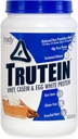 Body Nutrition Trutein High Protein Powder: 45% syrovátka, 45% kasein, 10% Vejce bílá, gluten- Free, Nízký sodík, Tráva Fed syrovátkový prášek, Gym dodatek a snídaně Shake, dýňový koláč, 2lb