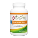 Wellness Resources Glutathione Ultra Supplement - Biologicky dostupný S- Acetyl L- Glutathione (SAG) - Antioxidant, Detox & Cellular Health Immunication Support - Vysoká absorpce, Non- GMO, Gluten- Free, 90 Kapsle
