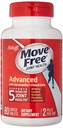 Schiff Move Free Advanced, Společný doplněk zdraví s Glucosamine a Chondroitin, 80 Počet