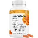 Macuten Protect oční vitaminy pro Areds 2 s Lutein a Zeaxanthin doplňky (25mg / 5mg) - Lékařský aplikovaný Bilberry dodatek pro oči, NSF Certified, Vegan (60 Kapsle)