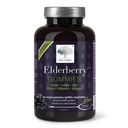 NEW NORDIC Elderberry Vegan Gummies, Sugar Free Chewable Imunitary Support with Vitamin C for Adult and Kids 4 +, No Icide Colors or Flavors, 60 Count (Pack of 1)