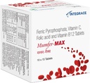 Nutranix TNA 150 Tablety IR 124; Železo, Příplatek kyseliny listové, Vitamin C & Vitamin-B12 IR 124a Energie