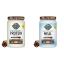 Zahrada života Organic Vegan Protein Chocolate Powder Raw Organic Meal Replacement Shakes - Chocolate Plant Based Vegan Protein Powder