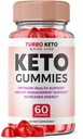 rize laboratoře - Turbo Keto ACV Gummies pro pokročilé hubnutí s jablečným octem, dodatek pomáhá snížit břišní tuk, pro extra sílu (60 Gummies)