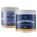 Peak BioBoost - Prebiotický doplněk Vlákna - Bezpříchuť nutričních doplňků - Snadno se rozpustí prebiotický prášek - No Gluten, Soy nebo Dairy - 1 měsíc Dodávka - 30 Obsluha
