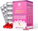 Nutricelebrity Nutricelarity Nutricela- Pro Probiotika pro ženy - Podpora Vaginal, Močové zdraví, Imunitní systém Podpora trávicího systému, Brusinkové pilulky Dodatek, 10 Miliardy CFU 6 Strains (30 Caps) - 2 Pack