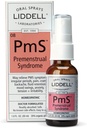 Liddell PMS - Natural Homeopatic Oral Spray - Může pomoci s problémy spojenými s Period Muscle Discomfort, Mood Swings, a Back Discomfort - 1.0 fl. Oz