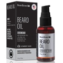 Beardbrand Beard Oil for Men with Jojoba & Vitamin E - Softens Stubble, Conditions Skin & Promotes Beard Growth French 124; Sandalwood & Cedar Oil Scent French 124; 2 fl oz