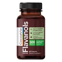 CocoaVia srdce & mozek dodatek, 30 Den, Cocoa Flavanol Extract, Memory & Circulation Booster, Oxid dusnatý, Zvýšení kyslíku & Energie, Plant based, Gluten Free, Vegan, 60 Kapsle