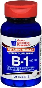 Dobré sousedské farmacie Vitamin B-1 100mg tablety, 100 Počet