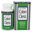 Natural Balance Ultra Colon Clenz Clenz 124; Herbal Cleansing & Regularity Formule pro noční podporu Clenz 124; 60 VegCaps, 60 Serv.