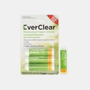 EverClear Medicated Vapor Inhaler, Nasal Decongestant pro nachlazení, Hay horečka, & Horní Respirační alergie, 0, 2 ml, 3 balení