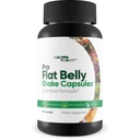 Pro Flat Belly Shake Kapsle - Gut Cleanse pomoci snížit nadýmání - Body Cleanse & Digestive Cleanse - Podpora celkové zdraví s očištěním - Nápověda Clear Odpad & Toxiny s čistými doplňky