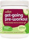 Wellah Get- Going Pre- Workout Drink Mix (Zelené jablko ochucené, 30 Služeb)