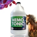 Hemotonic - Iron Rich Multi- Vitamin Energy Tonic Power Balení krve Builder & Energy Revitalizer pro koně Saratoga Veterinary Product (1 Gallon)