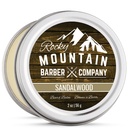 Plešoun - Sandalwood Blend - Rocky Mountain Barber - s výživným bohatým včelím voskem, Jojoba, Shea máslo, kokosový olej - Obsahuje skutečný Sandalwood Essential Oil
