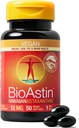 Nutrex Hawaii Vegan BioAstin Hawaiian Astaxanthin - 12mg, 50 Softgels - Farm- Direct Premium Antioxidant dodatek k podpoře očí, kůže, společné a imunitní systém zdraví - Vegan, Non- GMO & gluten- zdarma