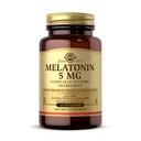 Solgar Melatonin 5 mg, 60 Nuggets - Pomáhá podporovat relaxaci a odpočinek - Klinicky studovaný melatonin - Vegan, gluten zdarma, mlékárenské zdarma, Kosher - 60 Služeb