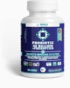Probiotický 40 miliard + Prebiotika MAKTREK ® MAKTREK 124; Zvýšení imunitní funkce a trávicí & Gut zdraví, BOOSTS imunitní systém - Podporuje příležitostné zácpy, Průjem, plyn & Bloating - pro ženy a muže
