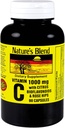 NAT B VIT C W / BIO & RH CP 1000MG 90 by Nature 's Blend