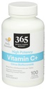 365 od Whole Foods Market, High Potency Vitamin C +, 80mg Citrus Bioflavonoids, Vegan, 100 tablet
