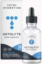 Ketolyte Rapid Hydratace (Neochucené) Keto- Friendly Electrolyte Kapky bez kalorií Bez cukru, Přírodní Electrolyte dodatek s hořčíkem (39 Služeb)