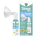 Vicks Sinex Kids Saline Easy Mist, Drog Free Saline, Ages 1 měsíc +, Jemně čistí a uklidní každý den ucpané nosy, bezpečné pro každodenní použití, 1.7 OZ