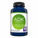MD.LIFE ADK doplněk vitamínu - vitamín D3 K2 a komplex A - 60 Kapsle - Vysoká potence vitamín ADK pro podporu zdraví kostí a srdce