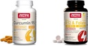 Jarrow Difficias Curcumin 95 500mg - Až 120 porcí (Veggie Caps) & Extra Strength Methyl B-12 1000 mcg & Methyl Folate 400 mcg + P-5-P