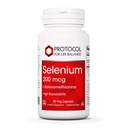 Protokol Selen 200mcg - Imunitní podpora, štítné žlázy a prostátové zdraví * - Seleniové doplňky - Vegetariánské, Kosher & Halal - 90 Veg Caps