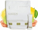 Kaizen Hydration - Premium All Body Hydration Drink - Energy, Focus, Wellness - Organic Electrolyte Mix with Irish Sea Moss, Taurin, Monkfruit Extract - Refreshing Lemon Lime Flavor - 8.88 oz