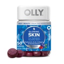 OLLY Gummy Gummy, Hydratovaný a mladistvý kůže, * Hyaluronická kyselina, kolagen Peptidy, Sea Buckthorn, Plump Berry Flavor, 25 Day Supply - 50 Počet